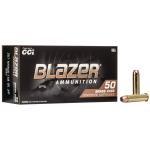 CCI 5207 Blazer Brass Handgun 357 Mag 158 gr Jacketed Hollow Point (JHP) 50 Per Box/ 20 Cs