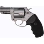 Charter Arms 73520 Mag Pug  Large 357 Mag, 5 Shot 2.20 Matte Stainless Steel Ported Barrel, Matte Stainless Steel Cylinder & Frame w/Black Finger Grooved Rubber Grip
