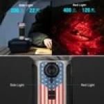 Marauder Mini 2 Compact Powerful Flashlight STARS & STRIPES