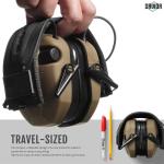 Savior Equipment Electronic Sound Suppression Ear Protection - Tan