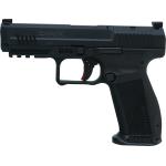 Canik HG6595N Mete SFT 9mm Luger 18+1/20+1 4.46 Black Match Grade Barrel, Black Nitride Optic Ready/Serrated Steel Slide, Black Polymer Frame w/Picatinny Rail, Black Polymer Grips Right Hand