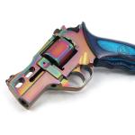 Chiappa Firearms 340319 Rhino 30DS Nebula 357 Mag 6 Shot, 3" Rainbow PVD Steel Vent Rib Barrel & Cylinder, Rainbow PVD Aluminum Frame, Blue Laminate, Grip Exposed Hammer