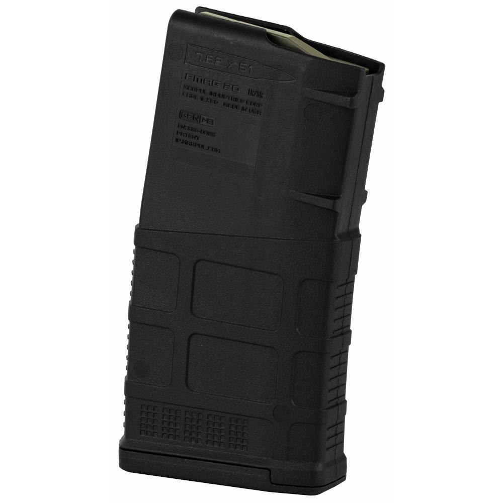 Magpul MAG291-BLK PMAG GEN M3 Black Detachable 20rd 308 Win, 7.62x51mm NATO for AR-10, M110, LR308/S