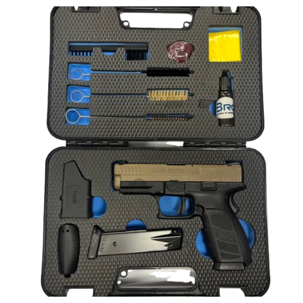 Buffalo BRG9 9mm Duo-Tone Black/FDE Pistol BRG9E4121 | Towers Armory