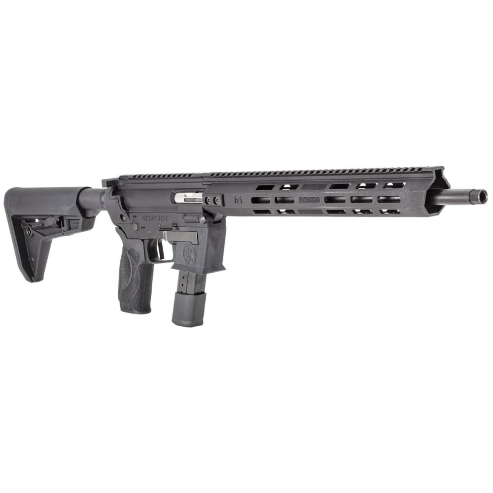 Smith & Wesson Response Carbine 9mm 23-Round 16.5" Barrel Semi-Auto Black Rifle - 13797 (Collapsible/Folding Stock)