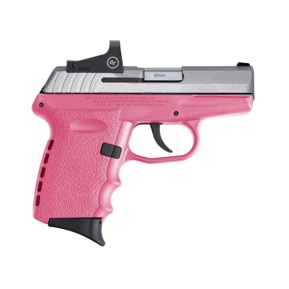 SCCY Industries CPX-2 9MM Pink Pistol - CPX-2TTPKRD