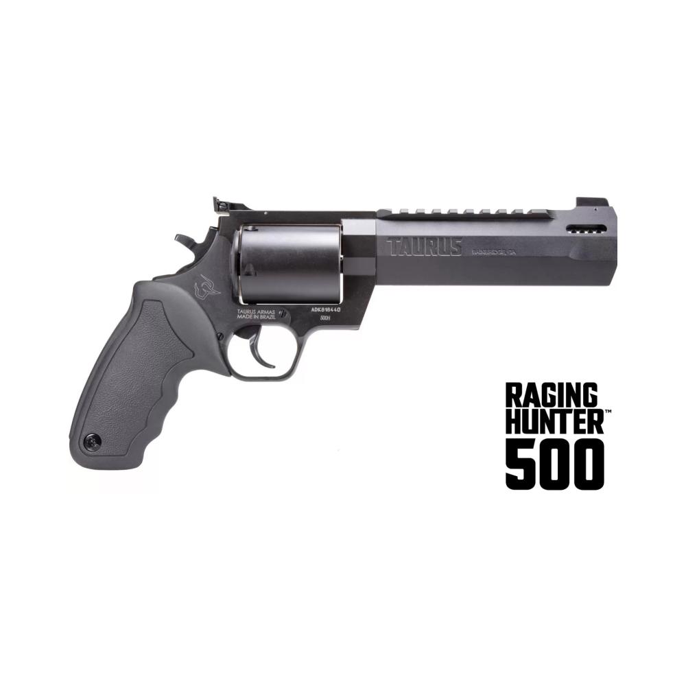 Taurus International Raging Hunter .500 S&W Magnum Matte Black Revolver - 2500061RH