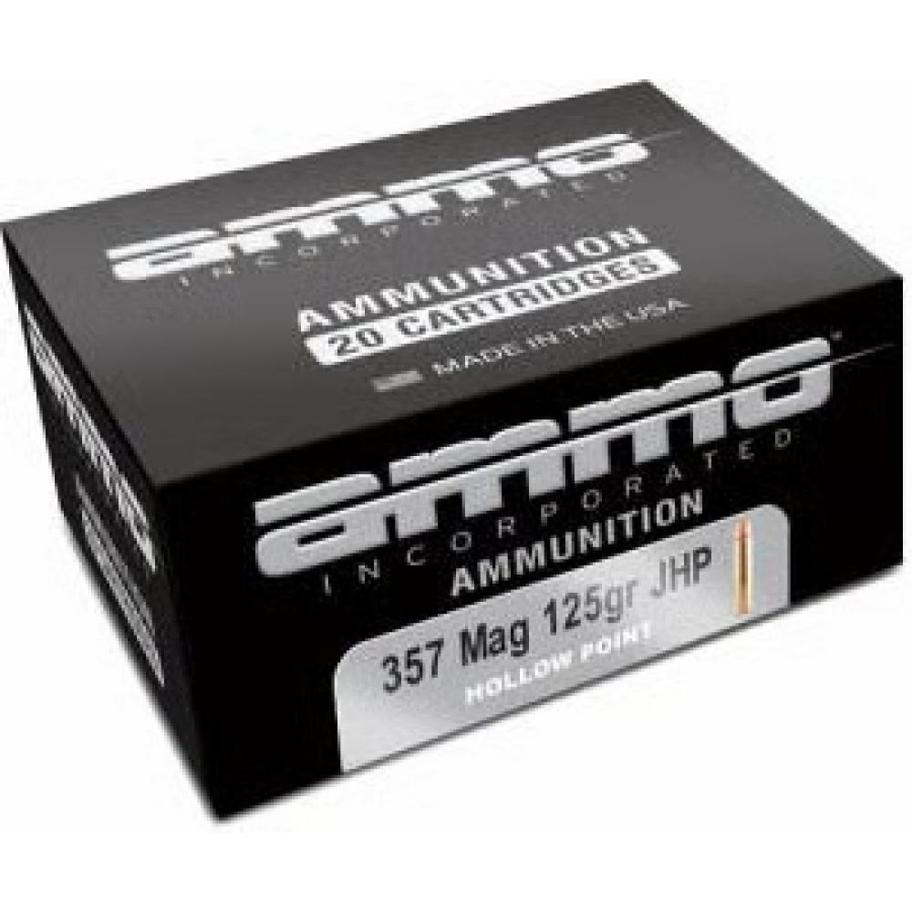 AMMOINC 357125JHP-A20     357 MG 125 JHP     20/10
