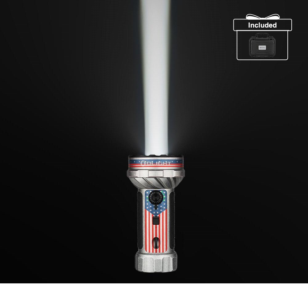 Marauder Mini 2 Compact Powerful Flashlight STARS & STRIPES