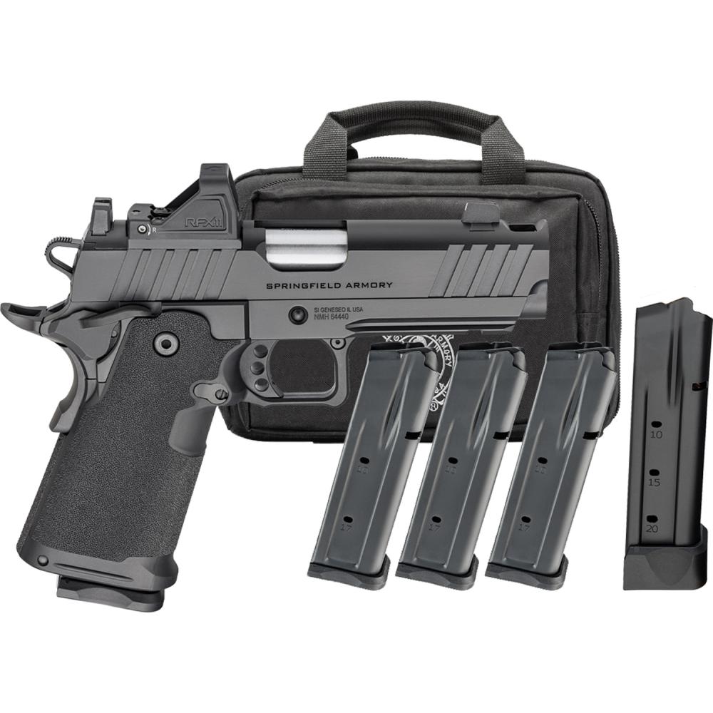 Springfield 1911 Prodigy AOS Comp Gear Pac 9mm PH9117AOSCOMPPAC