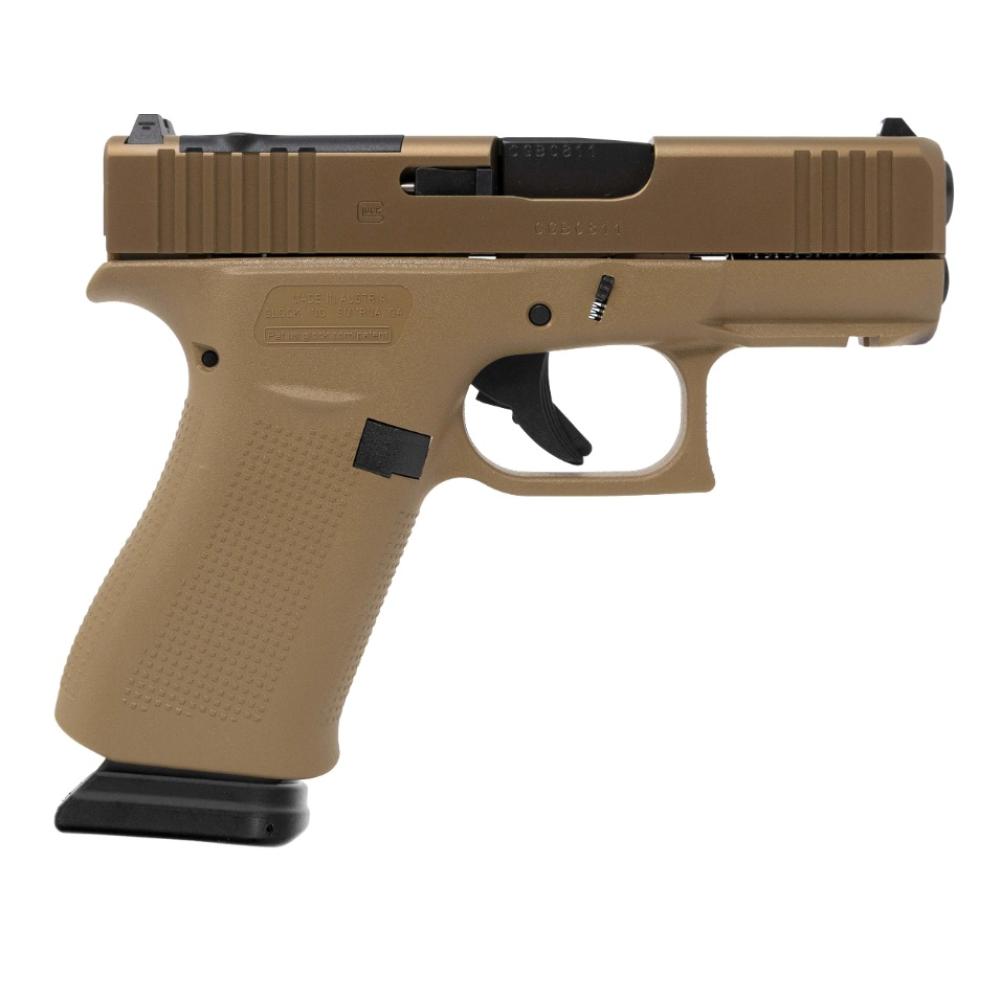 Glock PX435Z203FRMOSK 43X MOS 9MM 15Rds Coyote