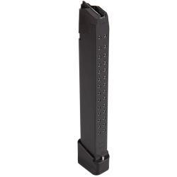 Glock Store, Double Diamond Plus Extension/Magazine Combo, Black, Glock 19