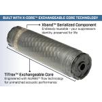 Precision Armament, TiTrex Suppressor, 300Cal-Ti Core (Dark-Ti)