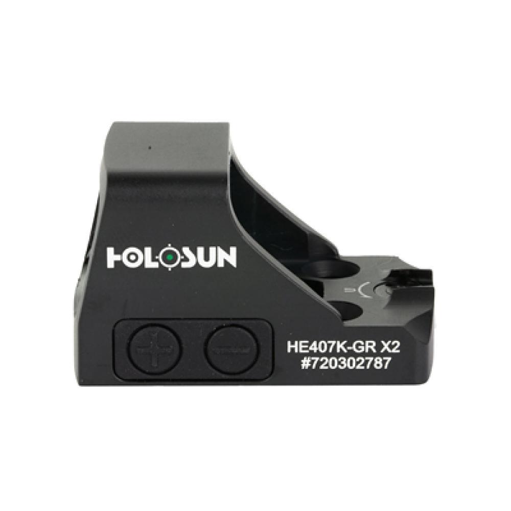 Holosun, HE407K-GR X2 Reflex Sight 6-MOA Green Dot