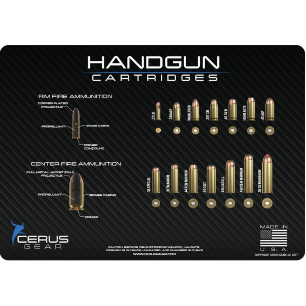 Cerus Handgun Cartridges