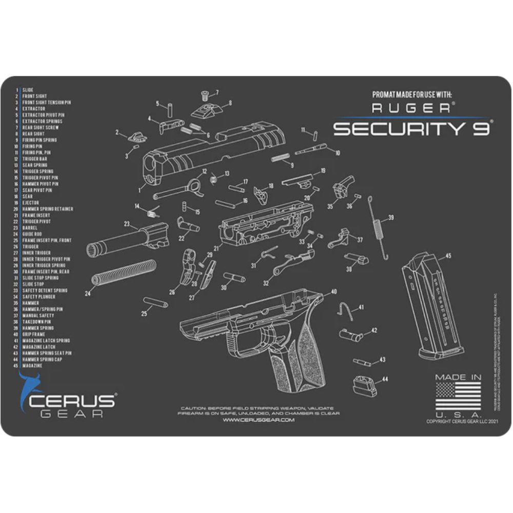Cerus Ruger Security 9