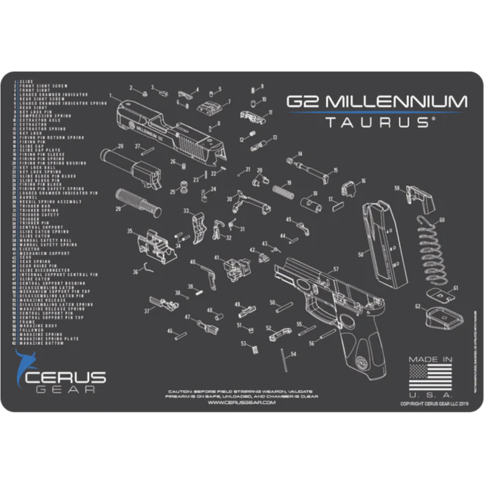 Cerus Taurus G2 Mill.