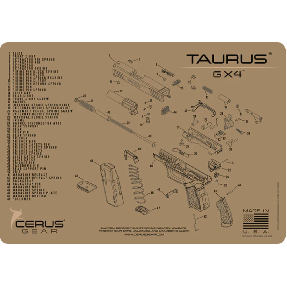 Cerus Taurus GX4 - Tan