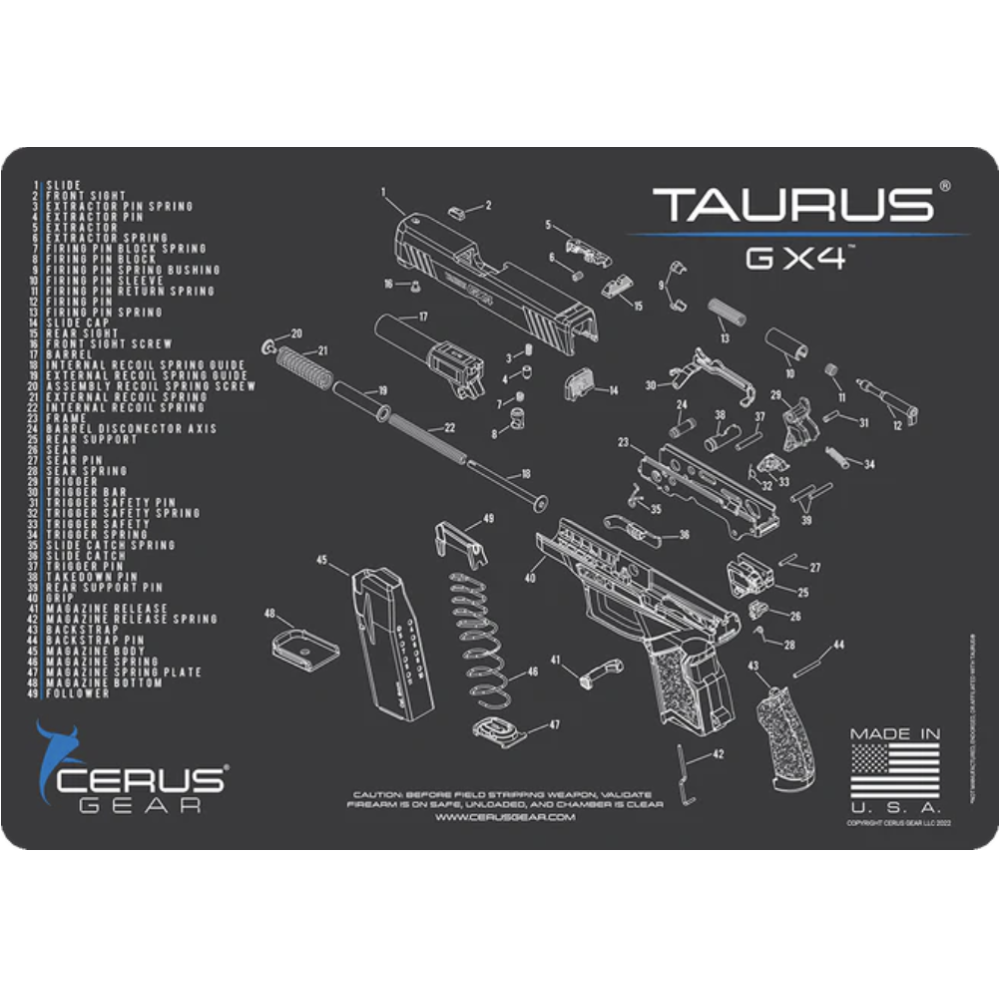 Cerus Taurus Gx4 - Black