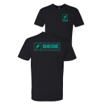 SIEGE Black Tee