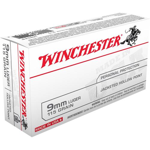 115gr JHP 9mm