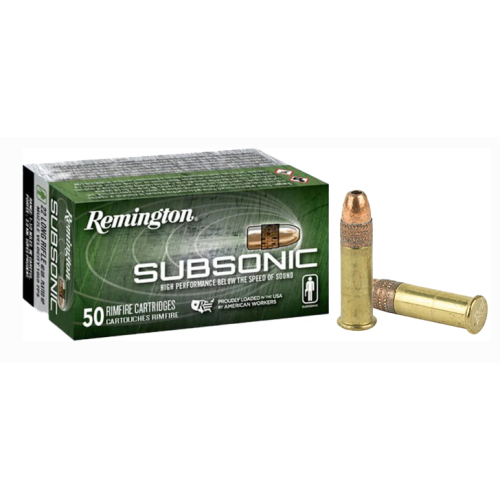 REMINGTON SUBSONIC 22 LR 40 GRAIN COPPER PLATED HP