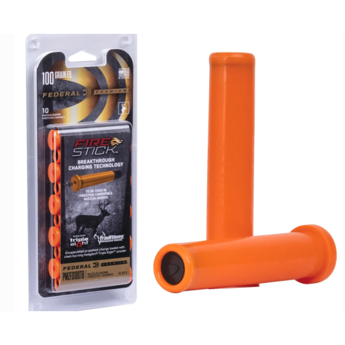 Federal Premium FireStick .50 Cal 100gr Triple Eight Propellant Charge (PMZFS100T8) — 10 Pack | For Traditions NitroFire Only