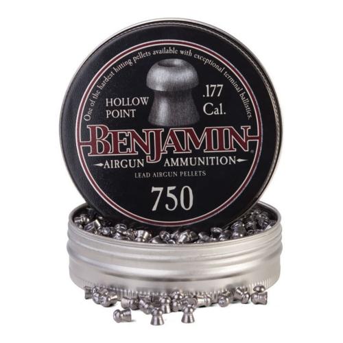Benjamin .177cal Hollow Point Lead Pellets – 7.9 Grain (750 Count