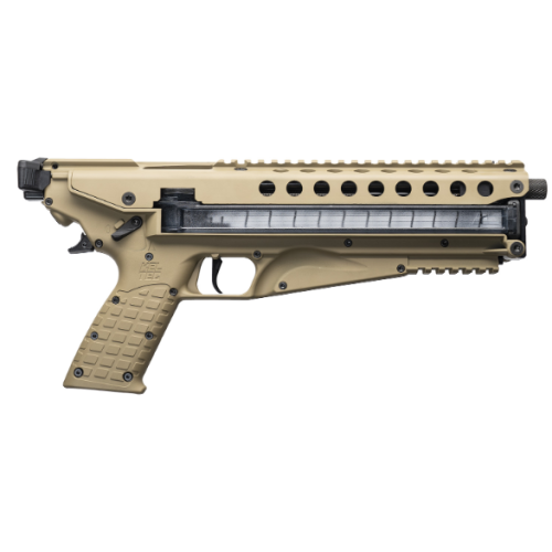 Kel-Tec P50TAN P50 5.7x28mm 9.60" 50+1 (2), Tan, Polymer Frame, Fiber Optic Sight
