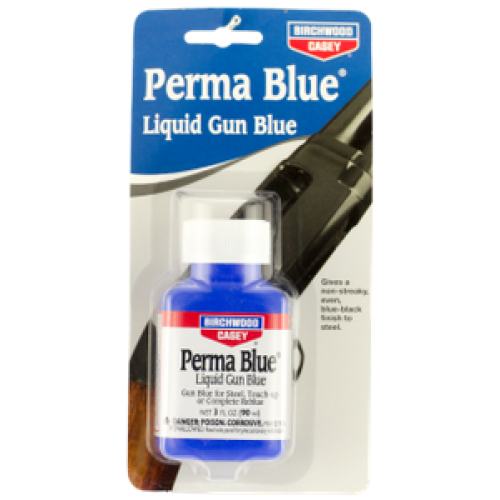 BC PERMA BLUE LIQUID GUN BLUE 3OZ BOTTLE
