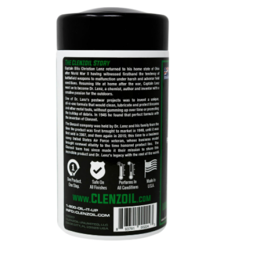 Clenzoil 2243 Field & Range Wipes 50 Count