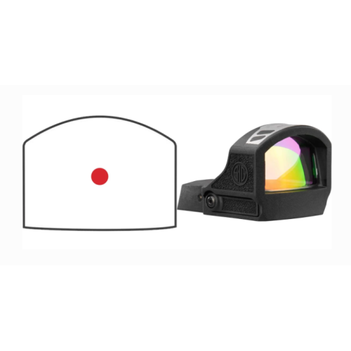 ROMEO-RS PRO 6MOA RED DOT BLK