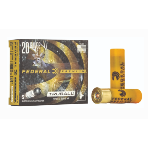 Federal TruBall 20 Gauge 3'' HP Rifled Slug