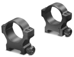 Leupold 175120 BackCountry Cross-Slot Scope Ring Set 30mm Tube Diameter 0.99 Matte Black Aluminum