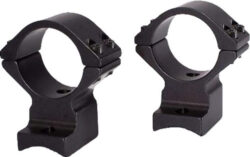 Talley 930765 Scope Ring Set  For Rifle Winchester XPR Low 1 Tube Black Anodized Aluminum