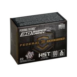 FEDERAL 30 SUPER CARRY 100GR HST JHP 20RD 10BX/CS