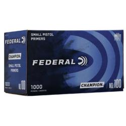 FEDERAL PISTOL PRIMERS SMALL 1000 CT. HAZ