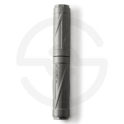 Energetic Armament NYX Mod 2 .22LR Suppressor – Titanium – Modular (Short/Full) – 1/2x28 – Carbon Gray – UPC 853406008190