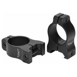 Warne V413M Vapor Scope Ring Set Fixed For Rifle Maxima/Weaver/Picatinny Low 30mm Tube Matte Black Aluminum