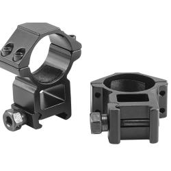 Riton Optics X1H Scope Rings Matte Black 1