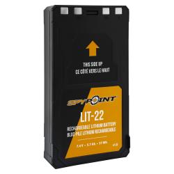 Spypoint LIT-22 Rechargeable Lithium Battery Pack Black 7.4