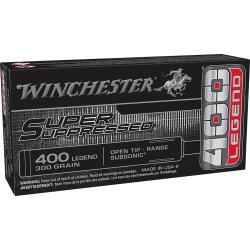 Winchester Ammo SUP400 Super Suppressed 400Legend 300gr