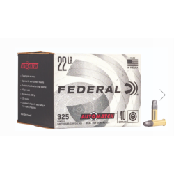 Federal AutoMatch 22 LR 40 Grain Solid