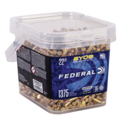 Federal Champion Training BYOB 22LR 36gr Copper Plated Hollow Point 1375/Box