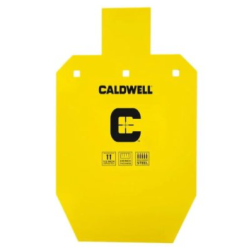 Caldwell High Caliber AR500 Steel Targets 3/8 Inch Thickness (33% IPSC)