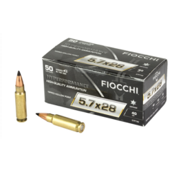 Fiocchi Ammunition, Hyperformance, 5.7X28MM, 40Gr, Tipped Hollow Point, 50 Round Box