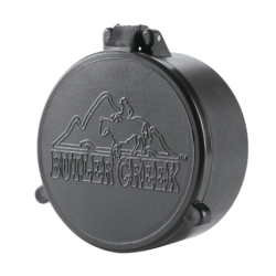 Butler Creek Flip-Open Objective Scope Cover 50.70mm Obj. Size 31 Black Polymer