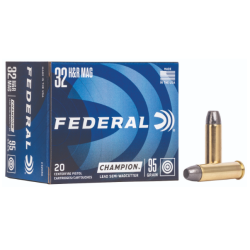 Federal C32HRA Champion Training 32H&R Mag 95gr Lead Semi Wadcutter 20 Per Box/25 Case
