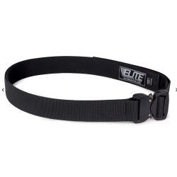 CO Shooters Belt with Cobra Buckle, Black, Extra Large