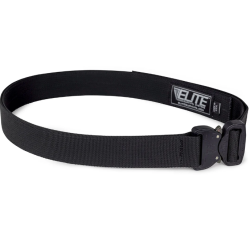 CO Shooters Belt with Cobra Buckle, Black, Small